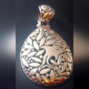 sterling silver dolphin pendant NWOT 925